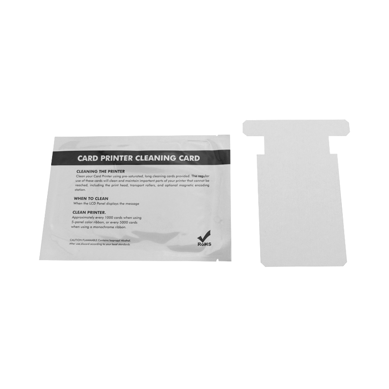 Zebra Printer Short T Cleaning Card