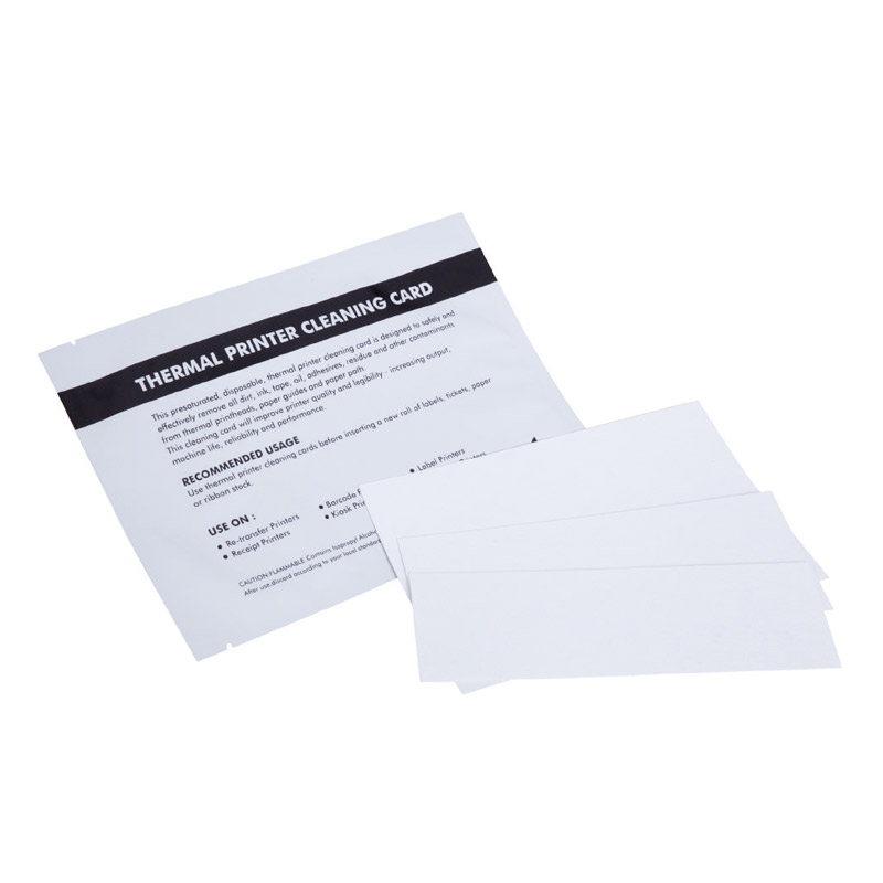 Thermal Printer Cleaning Card Kit