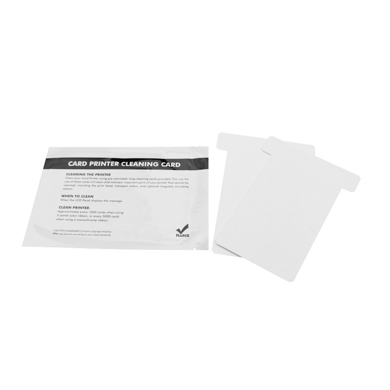 Zebra Short T Cleaning Card