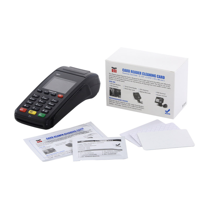 Card Reader CR80 Full Flocked Cleaning Card