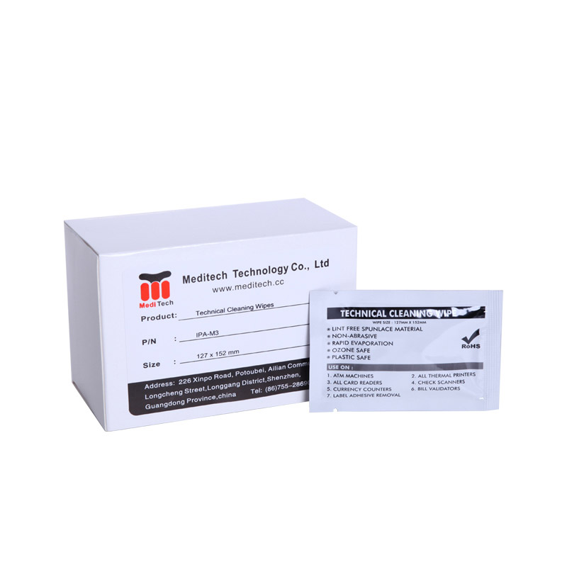 Thermal Printer Cleaning Wipe  with 99.9% IPA Solution