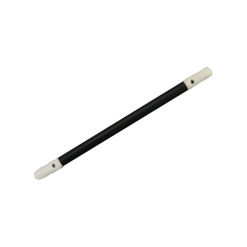 Double Round Head Cleanroom Foam Cleaning Swab with Black Handle