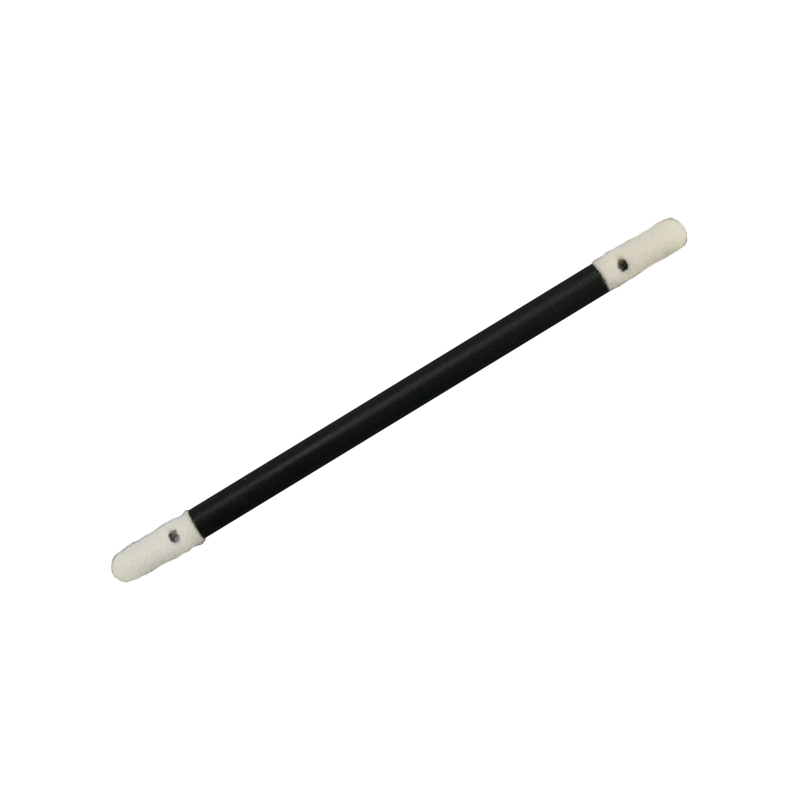 Double Round Head Cleanroom Foam Cleaning Swab with Black Handle