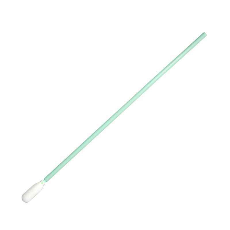 Small Round Tip Cleanroom Foam Swab with Long Handle