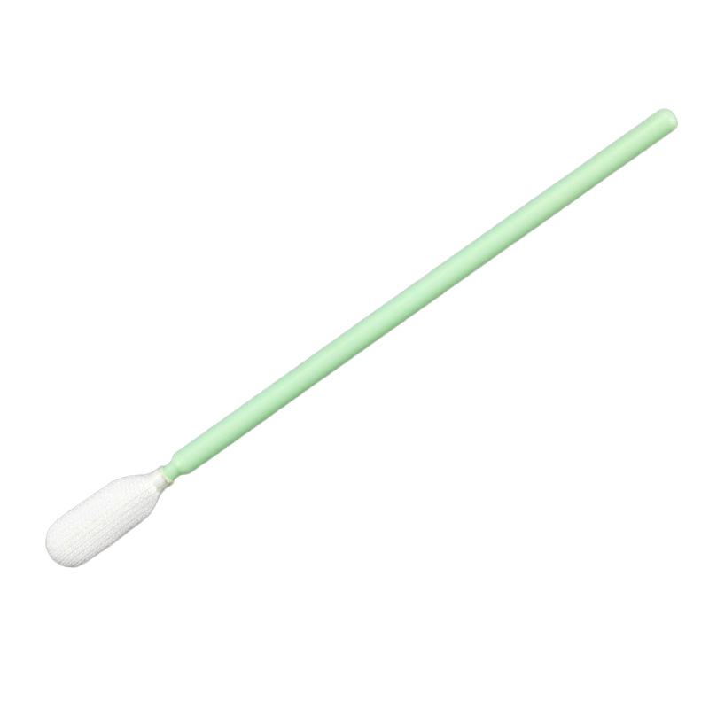 Small Round Head Polyester Swab with Short Handle