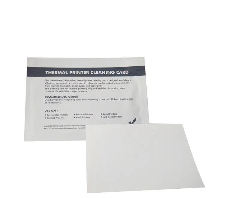 Thermal Printer Cleaning Card