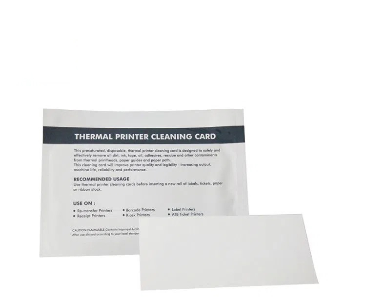 Check Scanner Cleaning Card 2.5