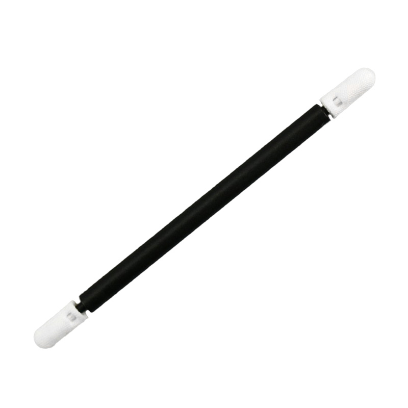 Double-Tipped Microfiber Cleaning Swab with Black Handle