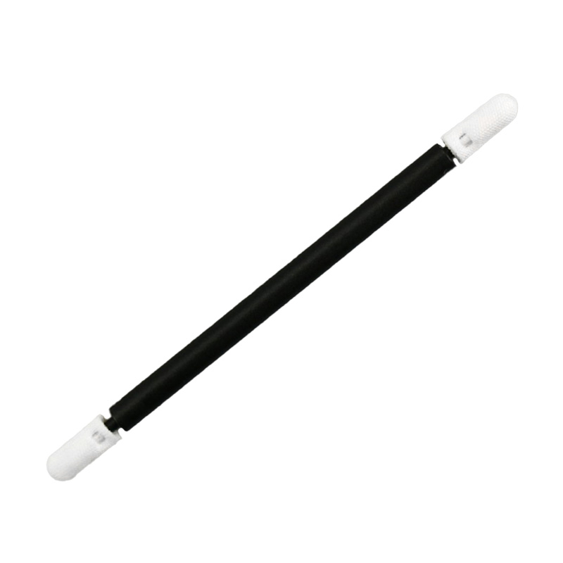 Double-Tipped Microfiber Cleaning Swab with Black Handle