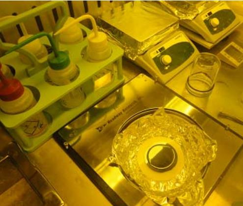 Solvent Cleaning Procedure for Silicon Wafers
