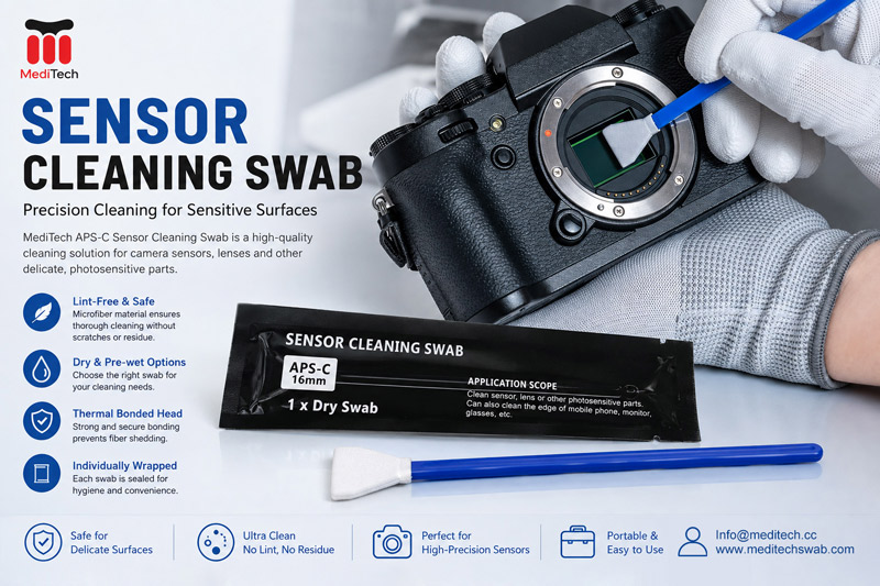 MediTech APS-C Sensor Cleaning Swab