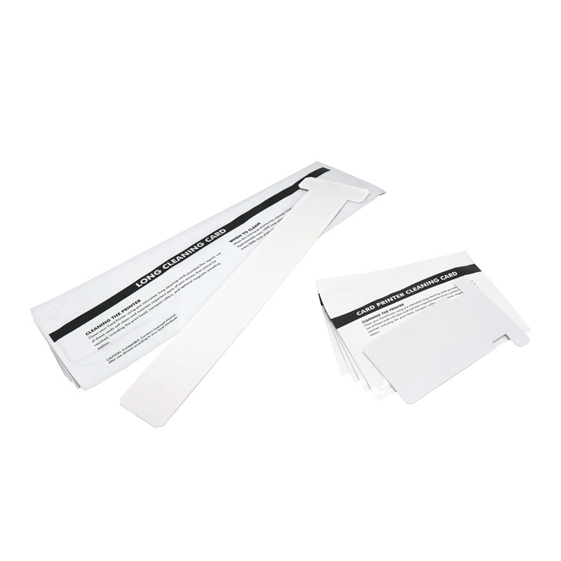 Impressora Zebra Série ZXP 1 105999-101 Kits de cartões de limpeza Zebra Printer ZXP Series 1 105999-101 Cleaning Card Kits